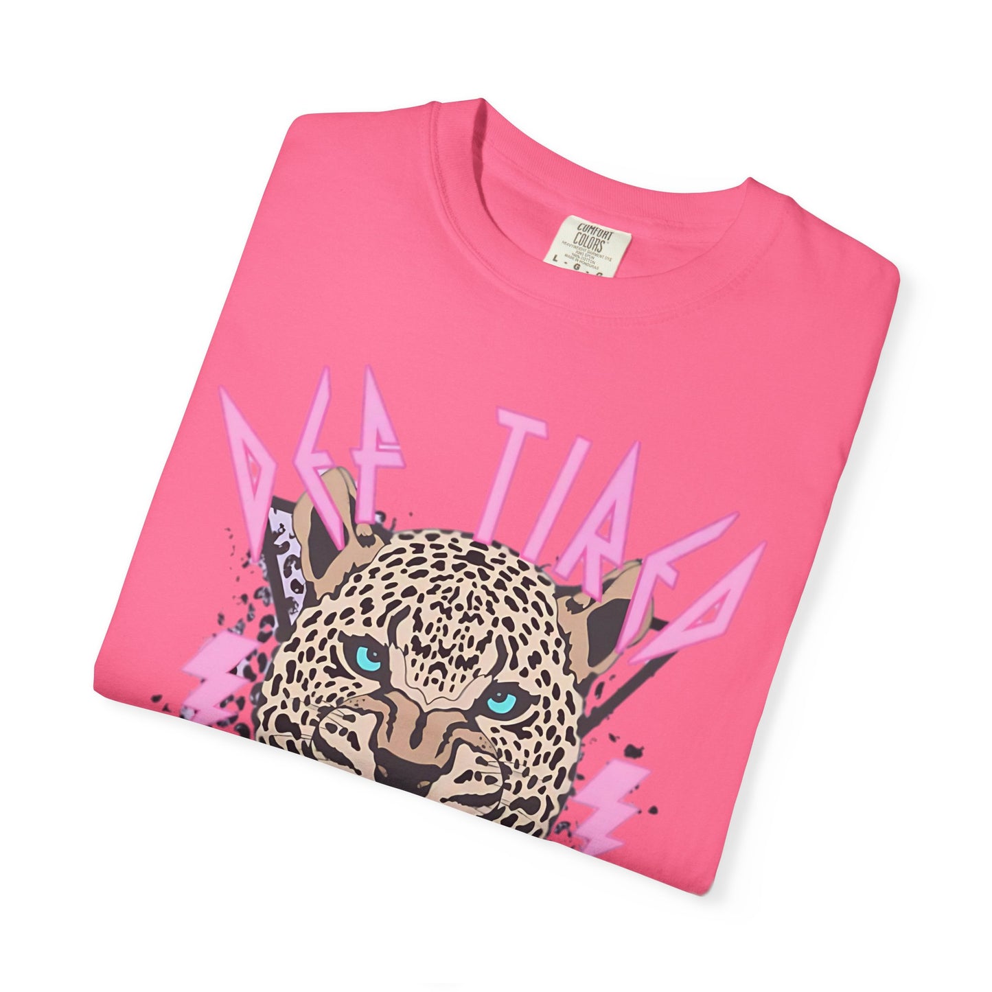 Fierce Leopard Graphic Tee | Unisex Garment-Dyed T-shirt for Animal Lovers, Trendy Streetwear, Gift for Birthdays, Fashion Statement, [...]